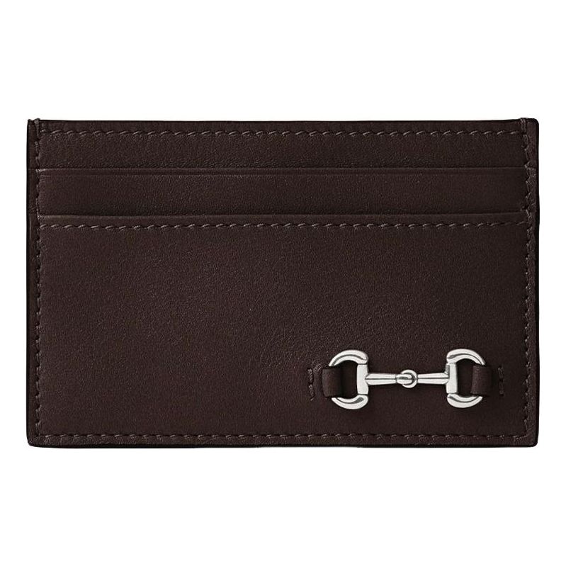 Gucci 25 Horsebit Card Holder 'Brown' 846952-AAFP1-2140
