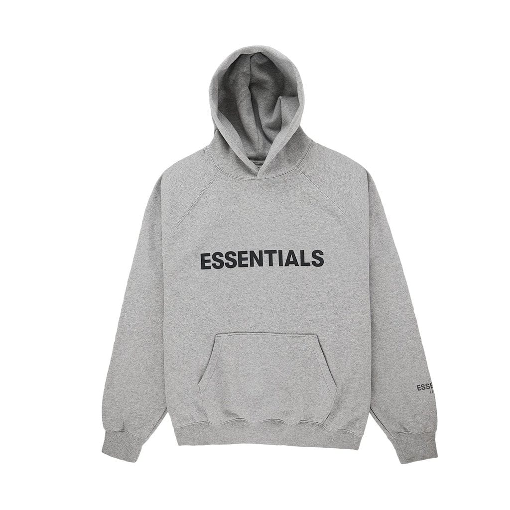 ESSENTIALS FOG HOODIE DARK HEATHER GREY