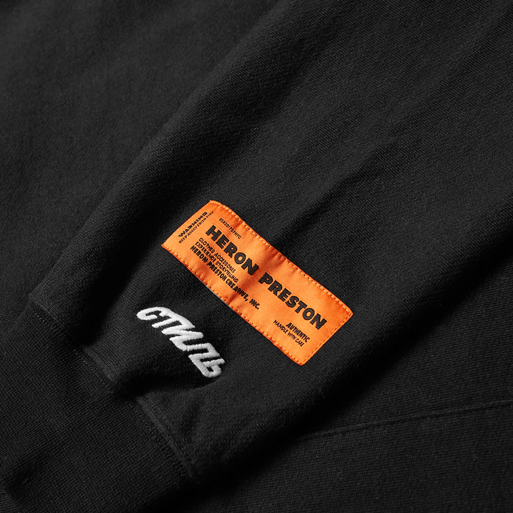 Heron Preston Black Logo Hoodie