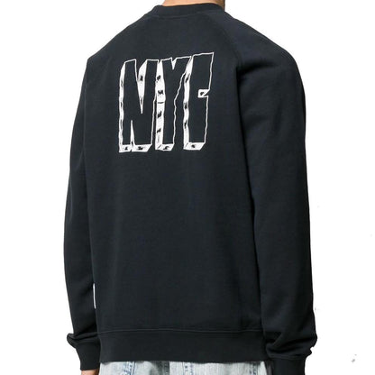 Heron Preston Black Spray Sweatshirt
