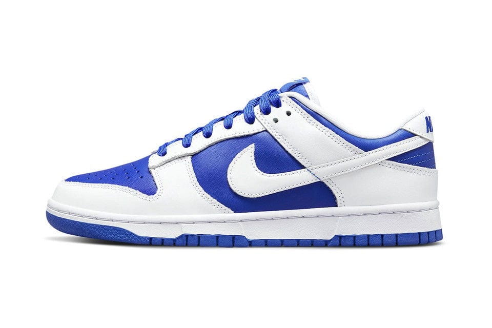 NIKE DUNK LOW RACER BLUE WHITE