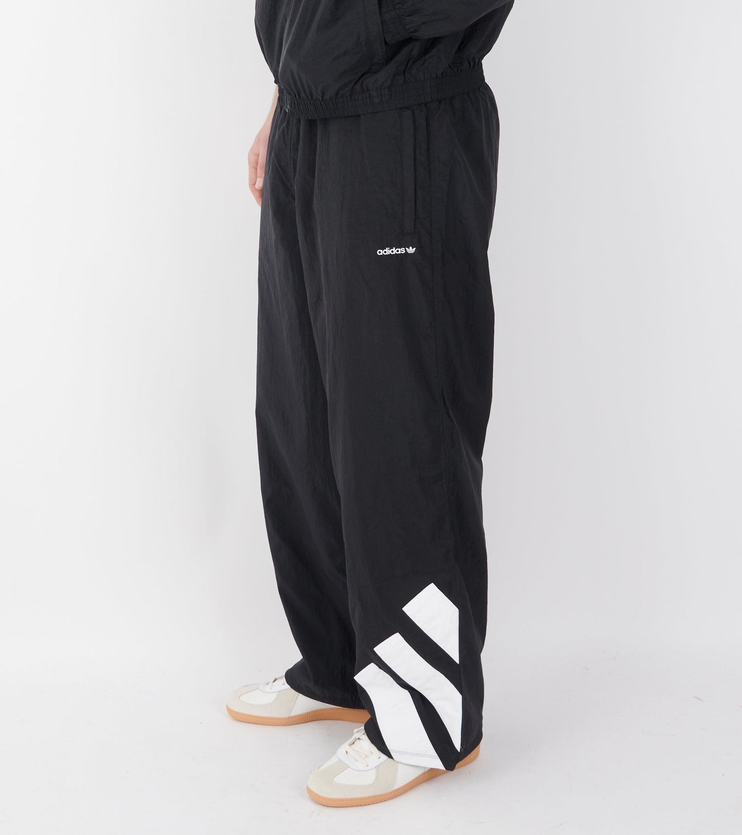 Blocking Track Pants Black/White
