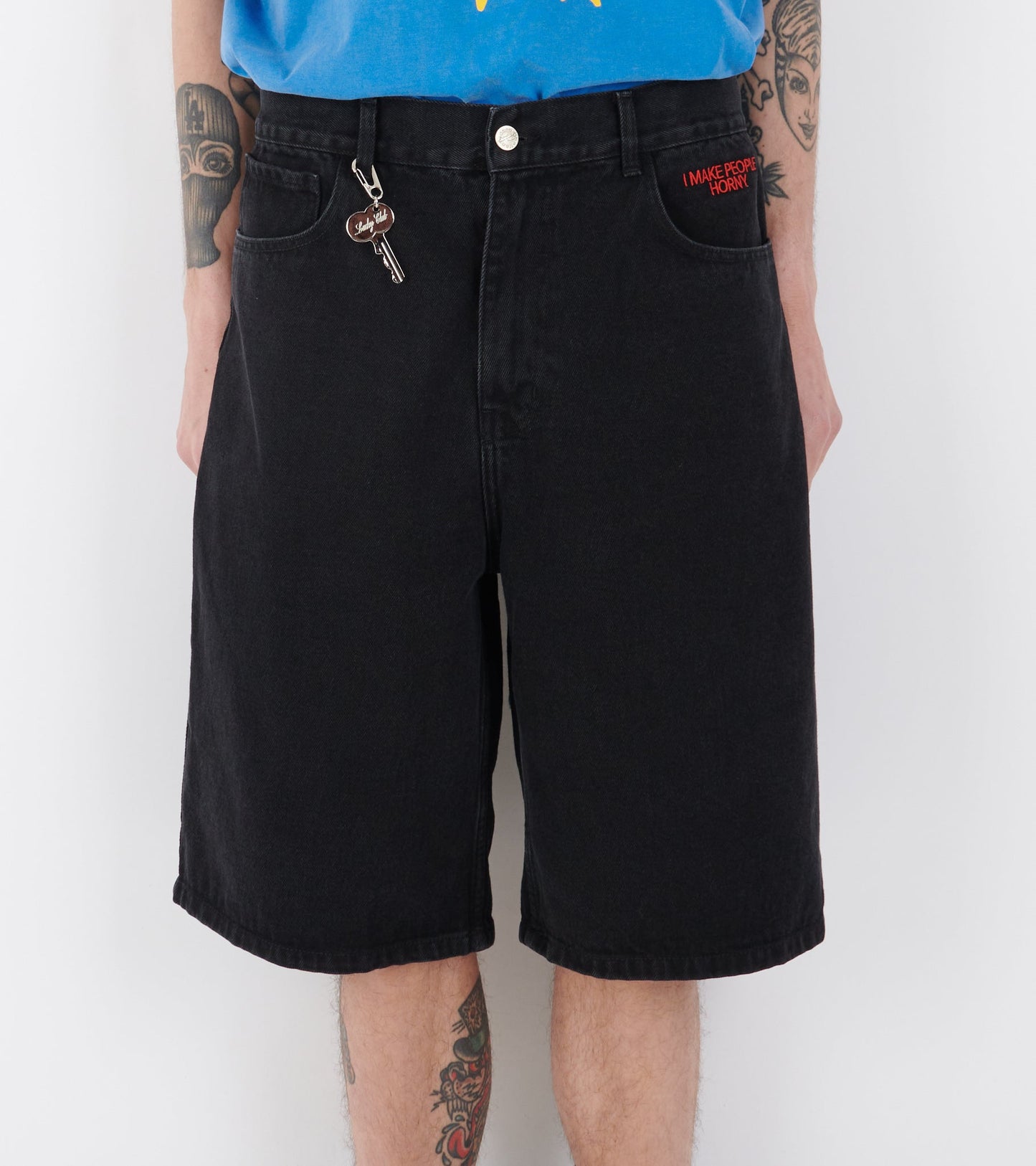 Heart On, Hard On Shorts Off-black