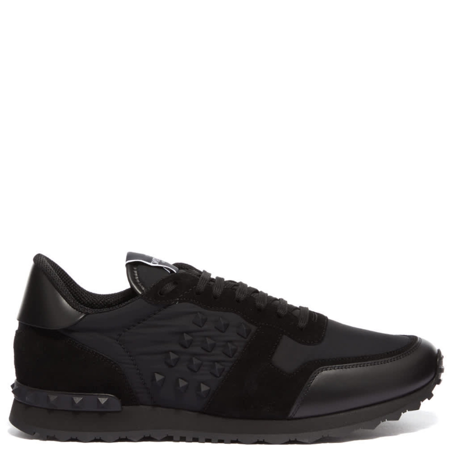 Valentino Black Rockstud Rockrunner