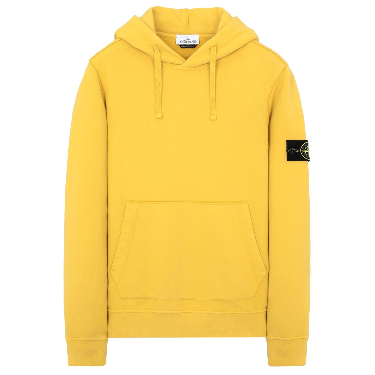 Stone Island Yellow Hoodie