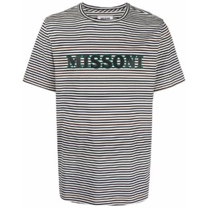 Missoni Stripe Logo T-Shirt