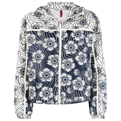 Womens Moncler Multi Keragan Floral-Print Shell Jacket