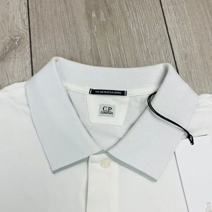 CP Company Metropolis Polo Shirt - White