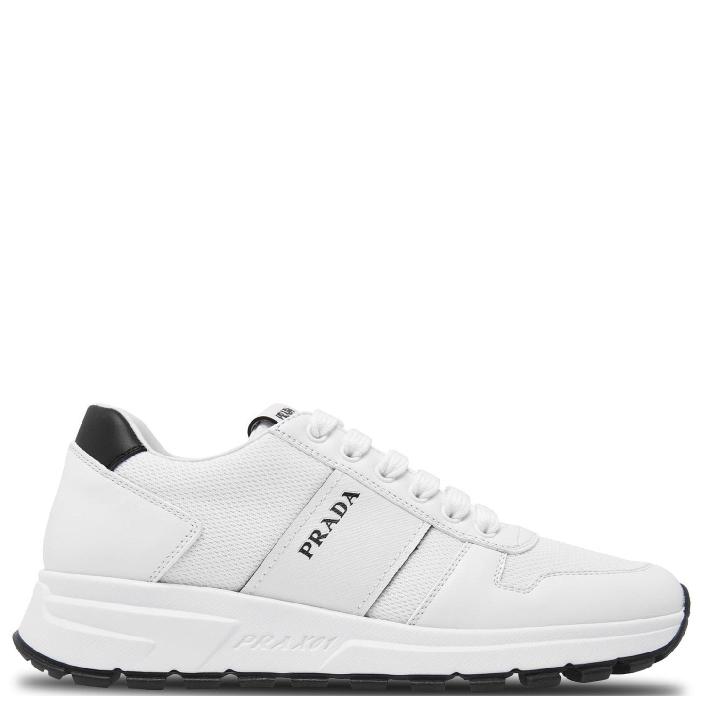 Women's Prada White Prax 01 Runners