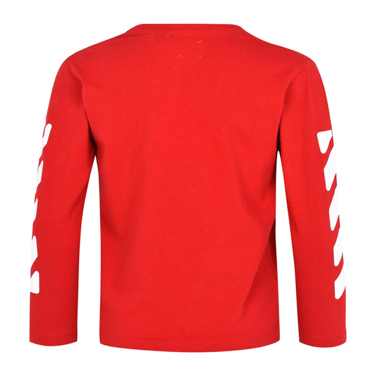 Kids Off-White Red Stamp T-Shirt