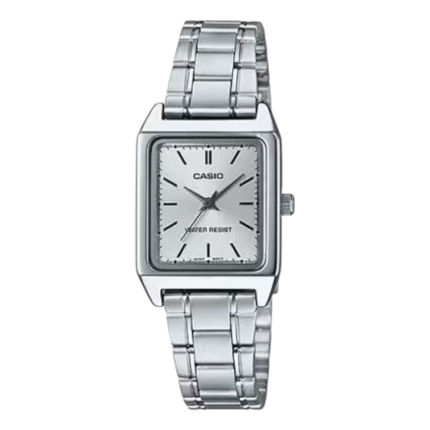 CASIO Standard Stainless Steel Band Water Resistant 'Silver' LTP-V007D-7E