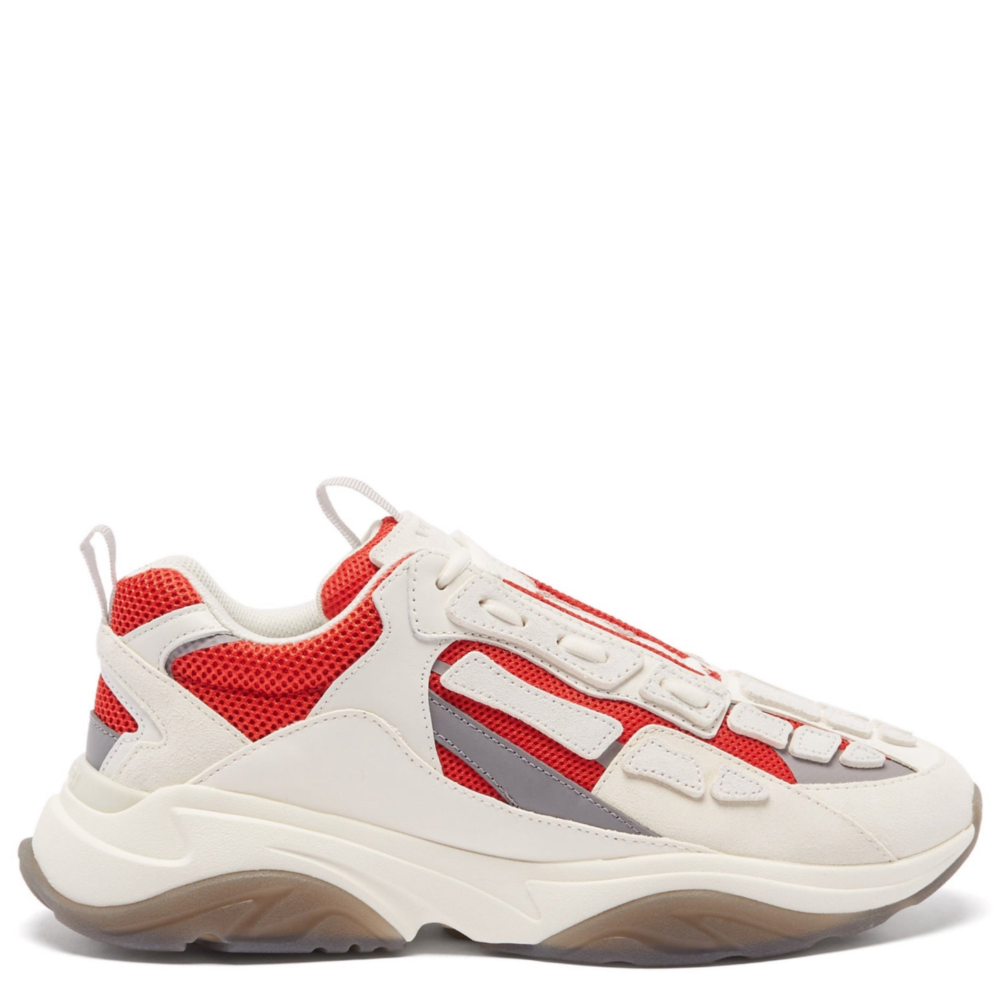 Amiri White Red & Grey Bone Runners