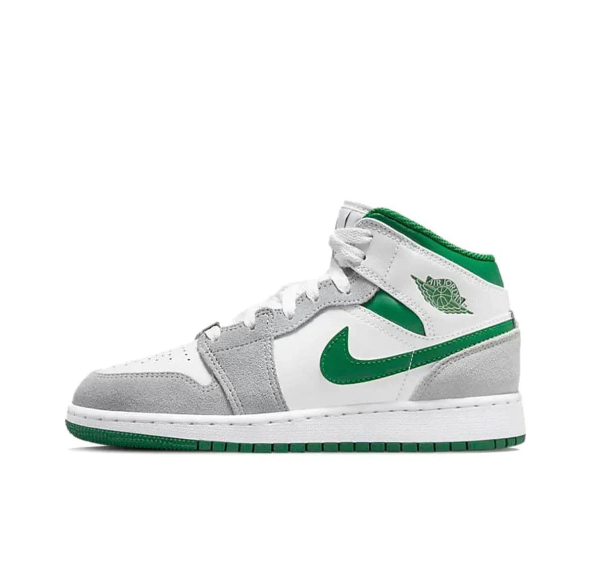 JORDAN 1 MID SE GREY GREEN GS