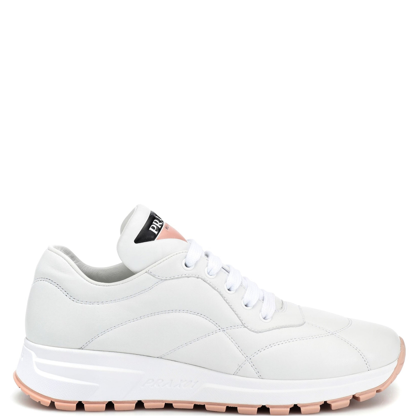 Women's Prada White Prax Runners