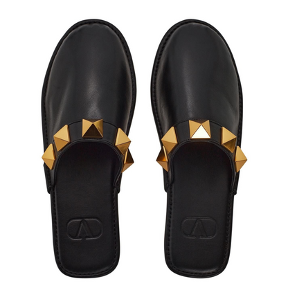 Womens Valentino Studded Slipper