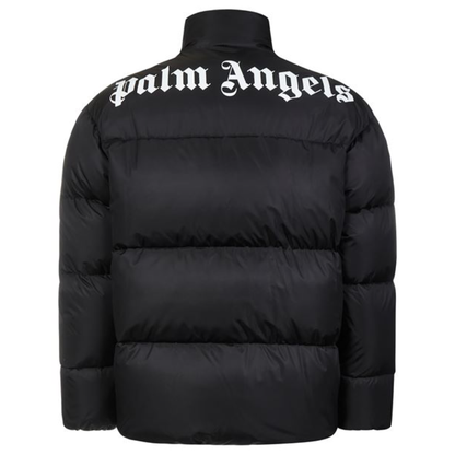 Palm Angels Logo Black Jacket