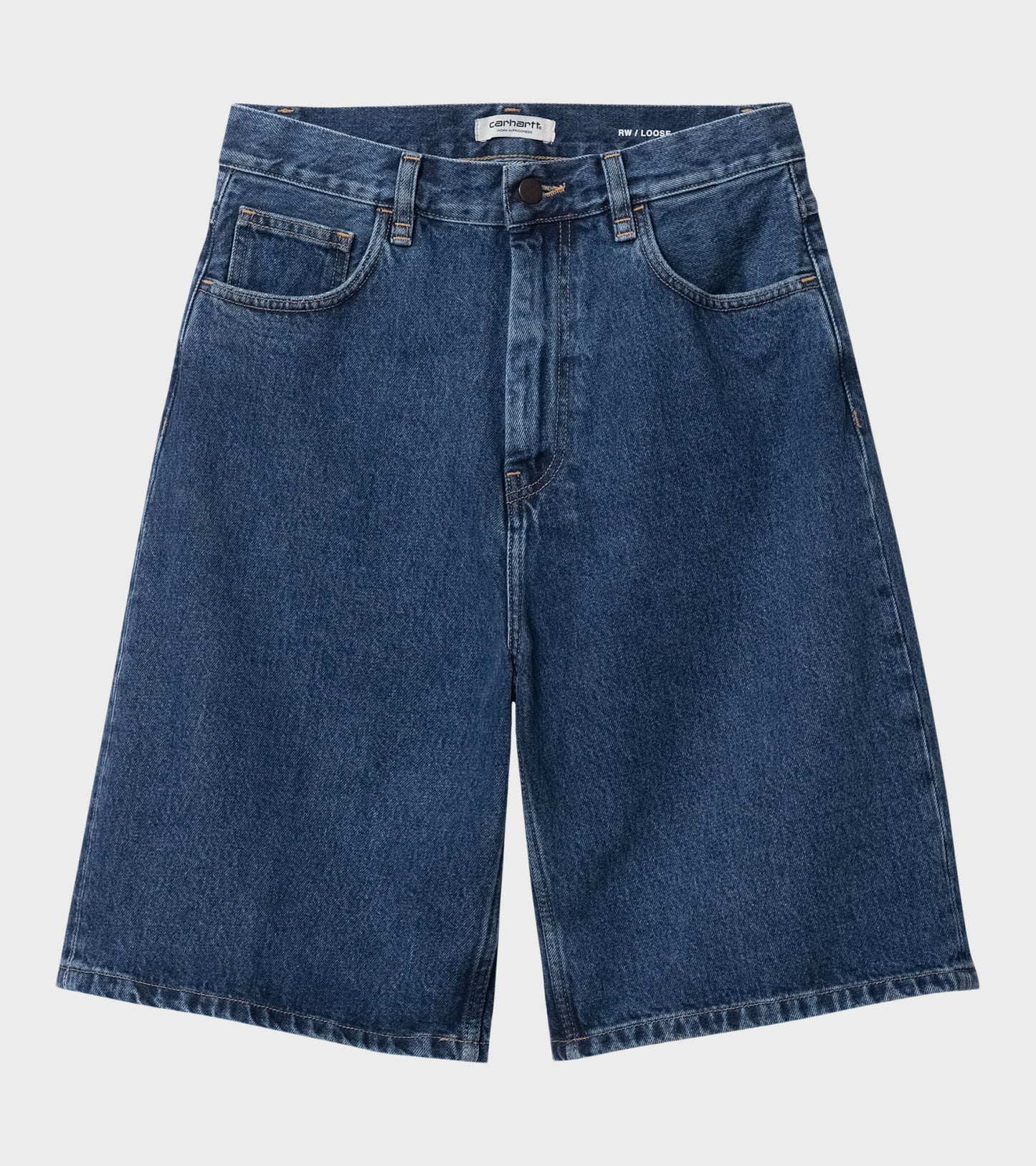 W Brandon Shorts Stone Washed Blue