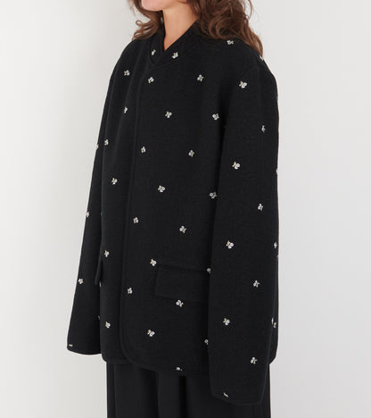 Walker Jacket City Flowers Black