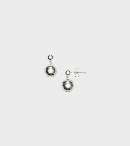 Drop of Silver Earring Silver