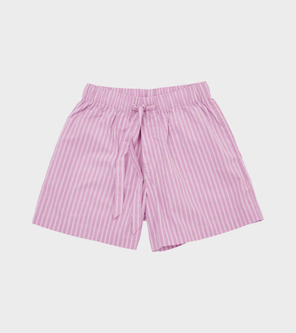 Pyjamas Shorts Purple Pink Stripes