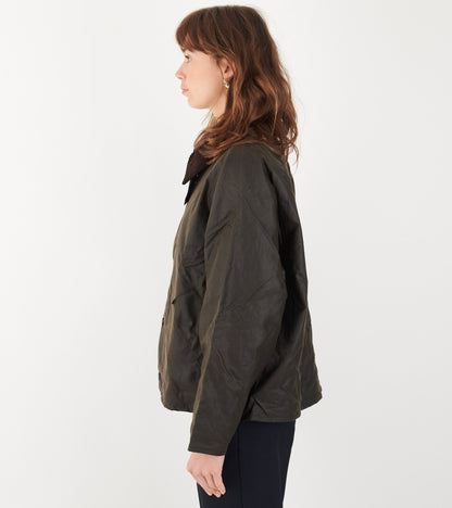 Transport Wax Jacket Dark Olive