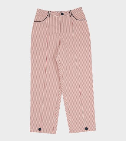 Emma Pants Red/White Stripe