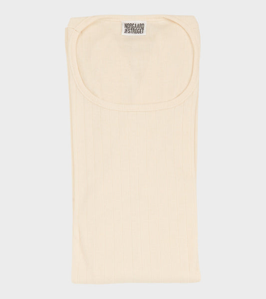 101 Rib Solid Colour Ecru