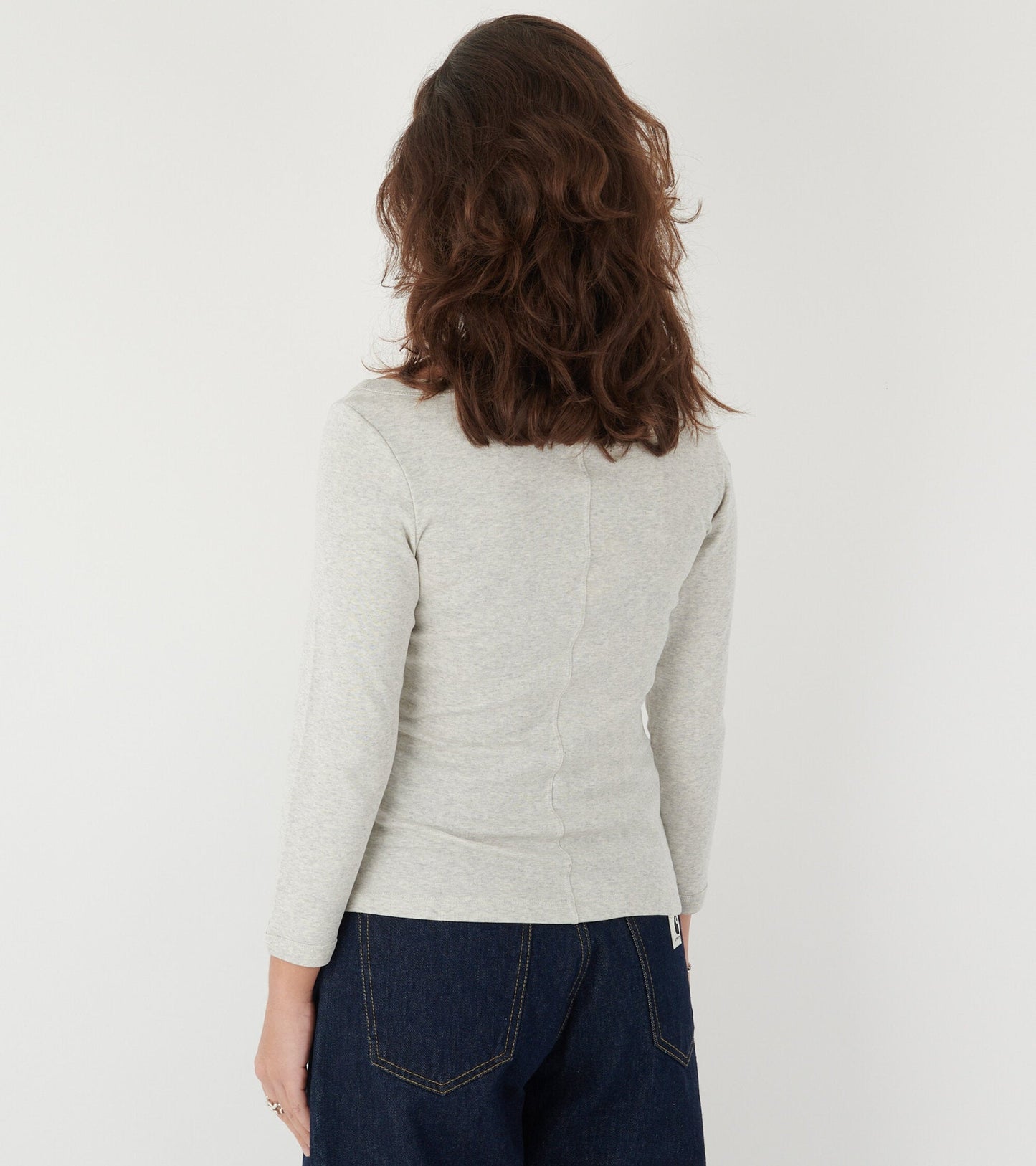 Steffi Tee Heather Grey