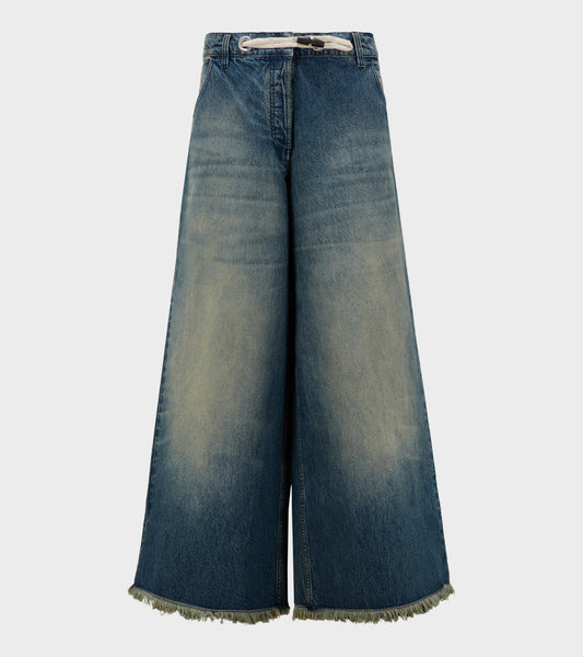 Palm Angels Boxy Jeans Blue