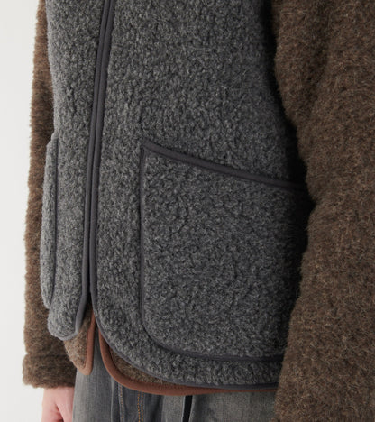 Zip Vest Graphite
