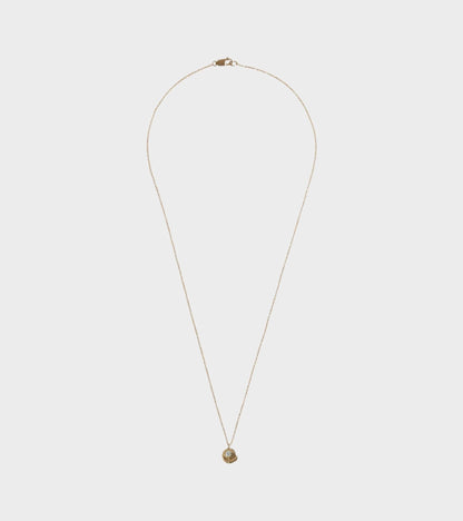 Fern Diamond Necklace Gold