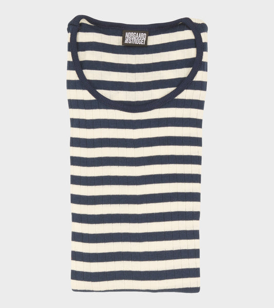 101 Rib Extra Broadway Navy/Ecru