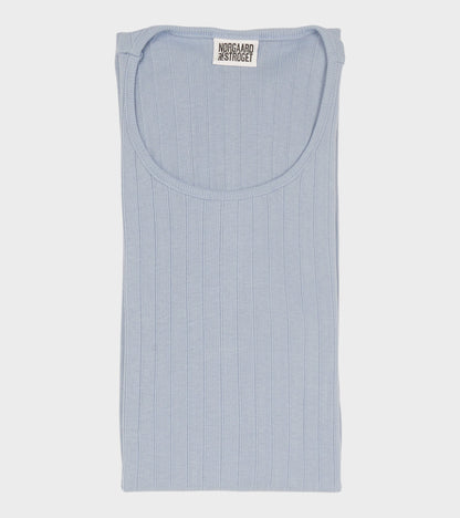 101 Rib Solid Colour Light Blue