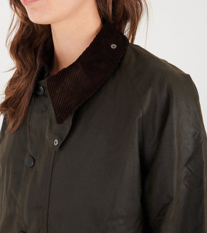 Transport Wax Jacket Dark Olive
