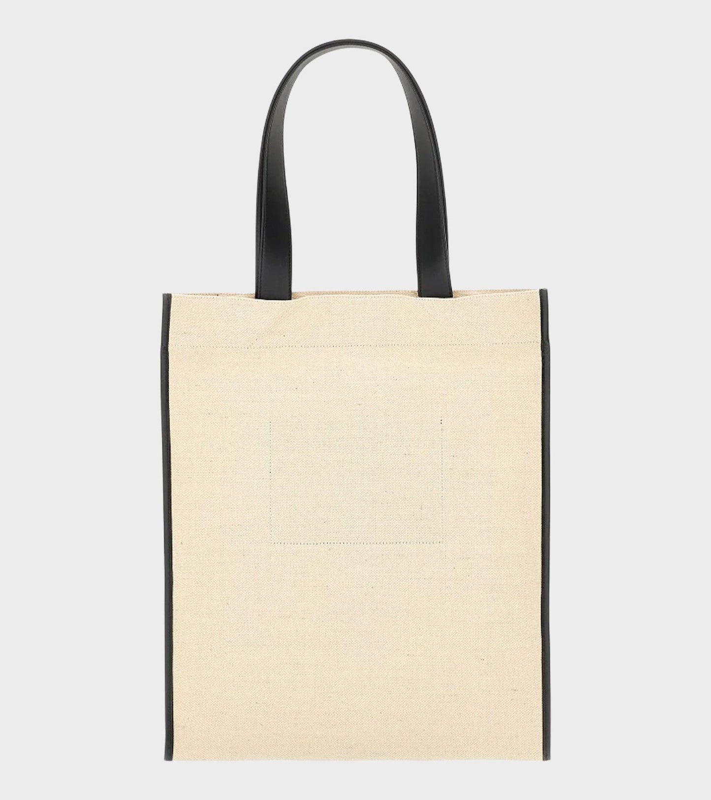 Border Book Tote Bag Natural
