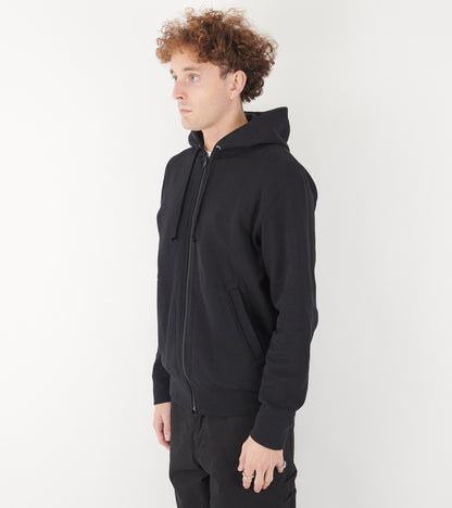 U Backside Red Heart Hoodie Black
