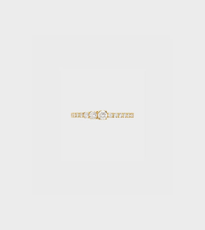 Pleine de River Ring Gold