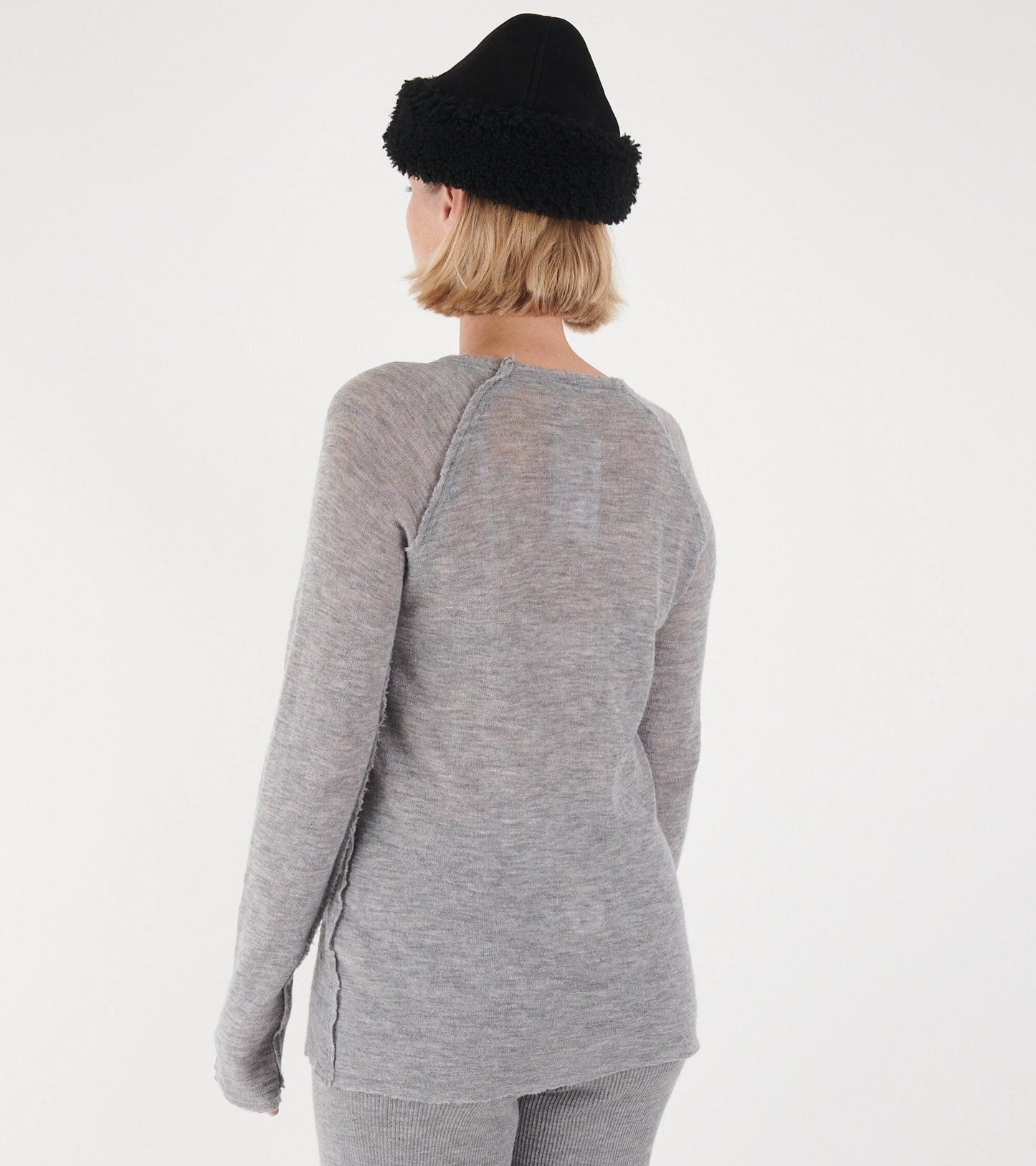 Barba Blouse Light Grey