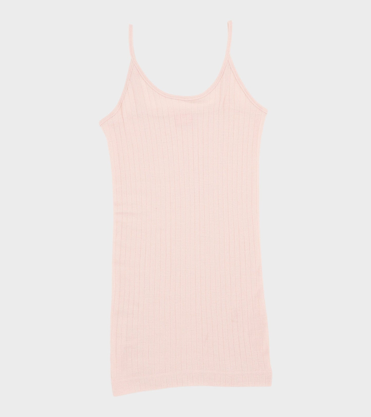 101 Wool Strap Top Rose