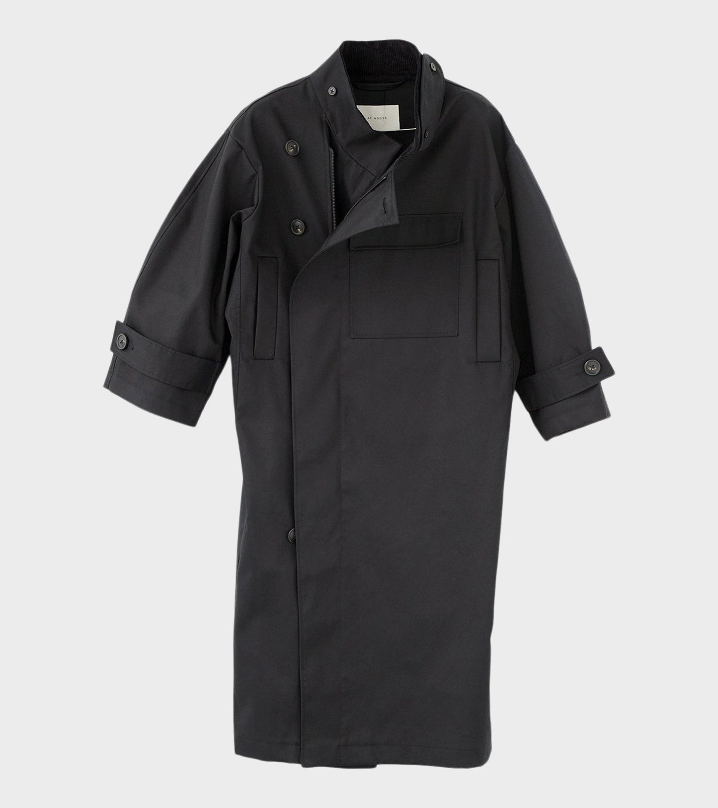Water Resistant Coat Black