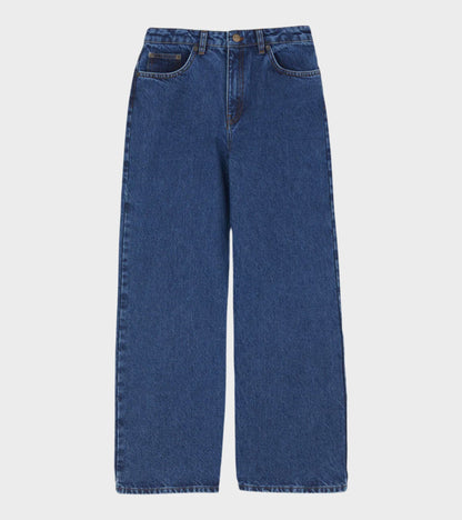 Willow Wide Jeans Mid Blue