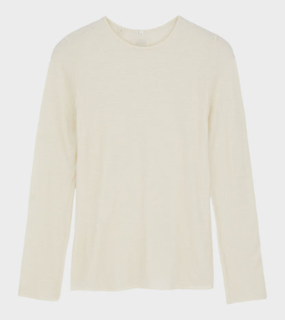 Gentle Long Sleeve Pure Ecru