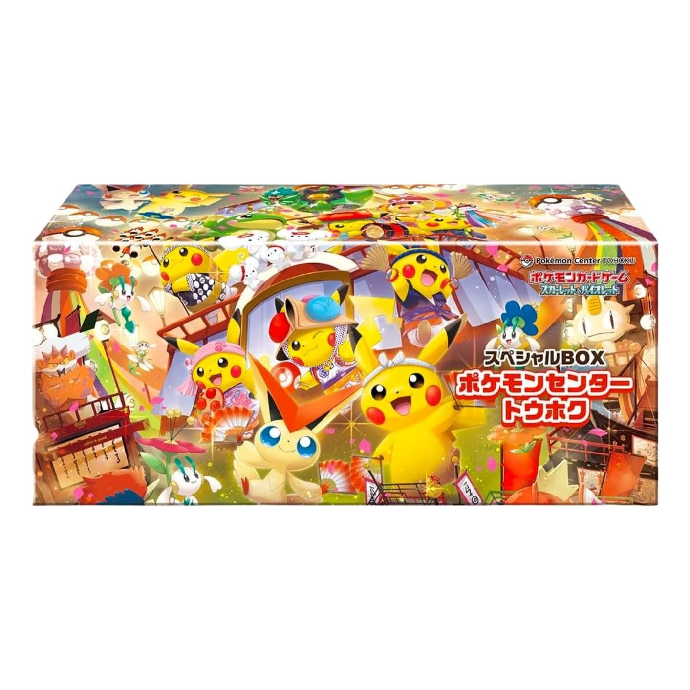 Pokemon Card JP Scarlet & Violet Special Box 'Pokemon Center Tohoku' PKMN-TCG-SV-SB-TH
