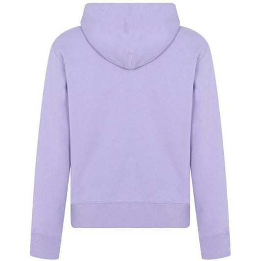 Helmut Lang Purple Logo Hoodie