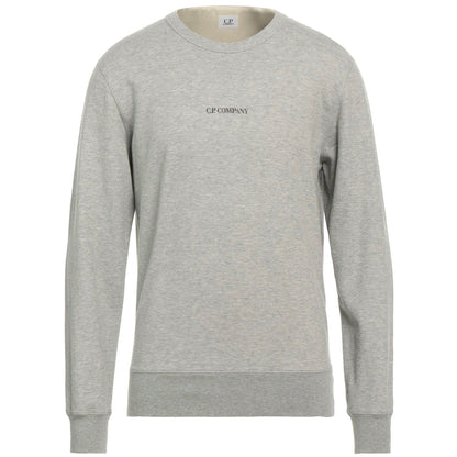 CP Company Grey Logo Sweatshirt