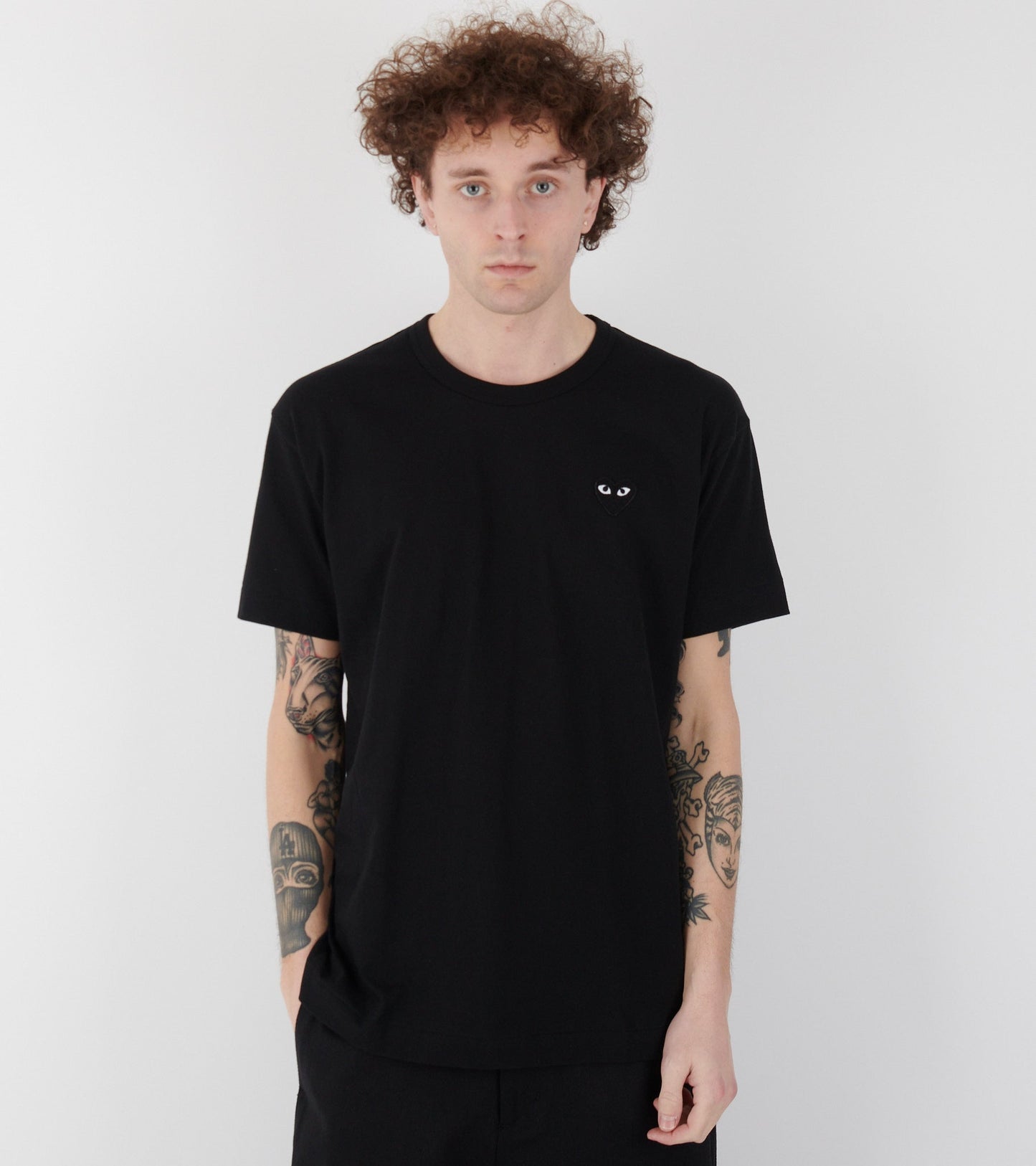 U Black Heart T-shirt Black