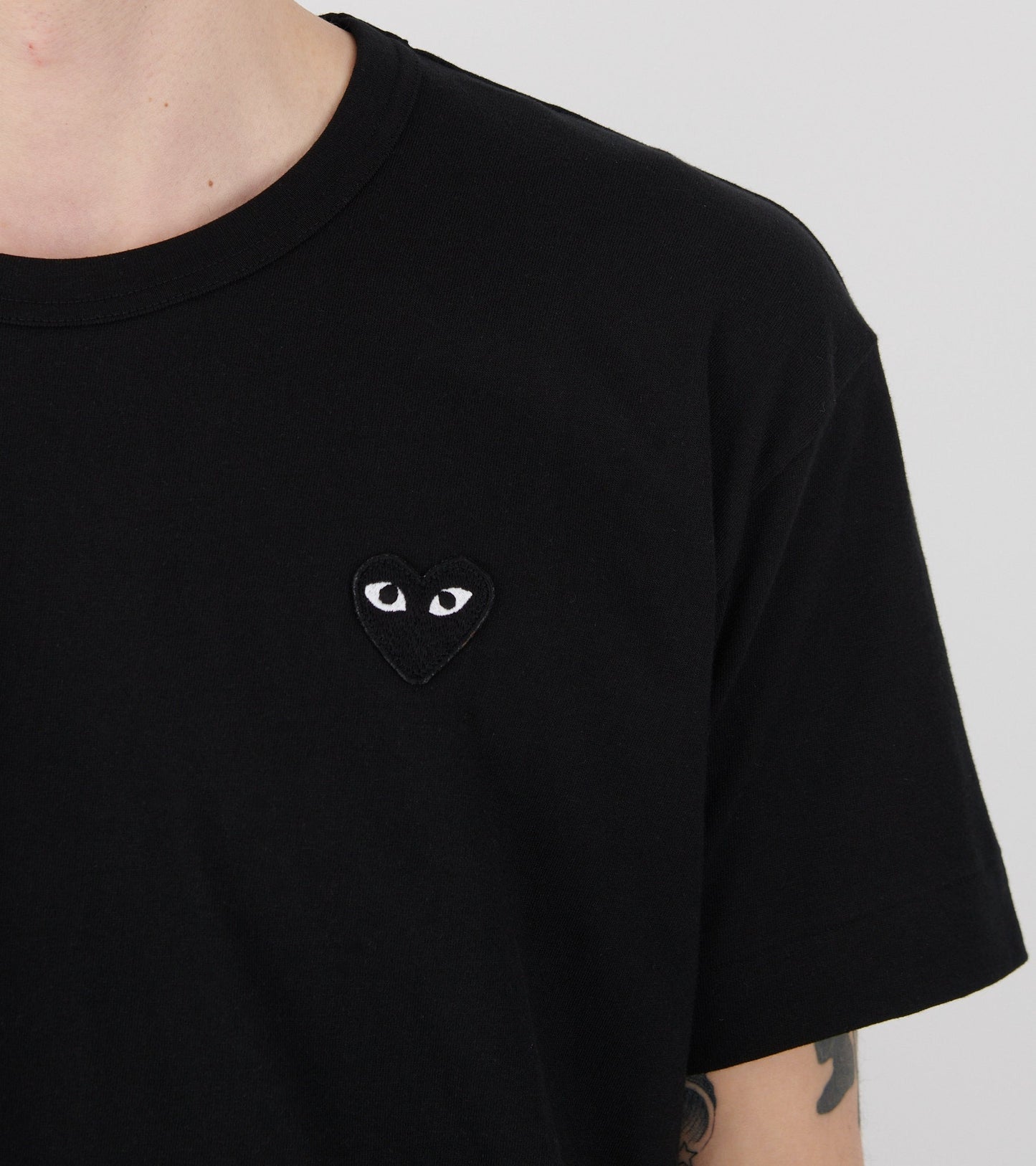 U Black Heart T-shirt Black