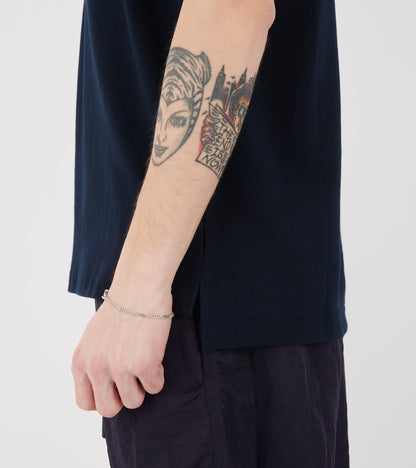U Red Heart S/S Polo Navy