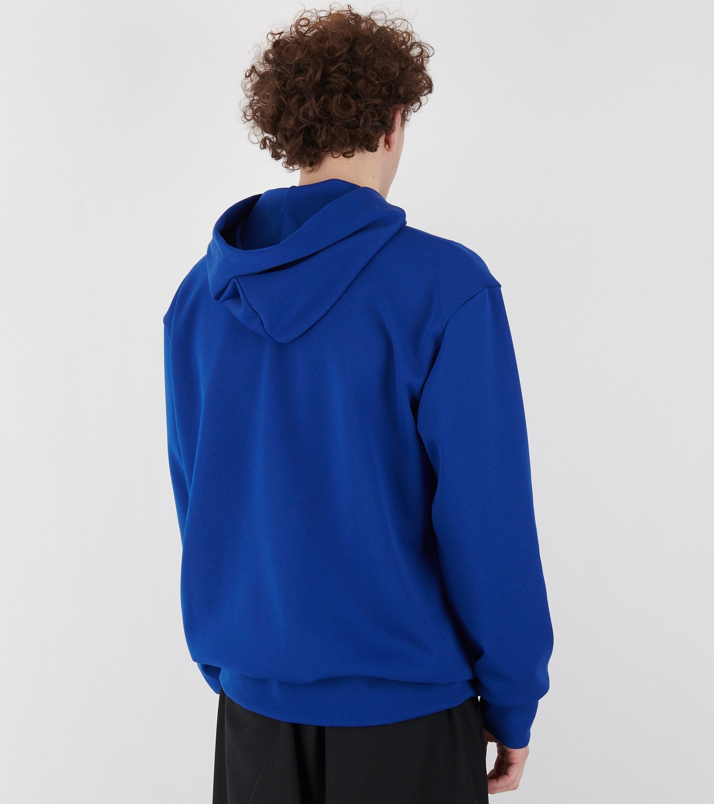 U Red Heart Zip Hoodie Blue