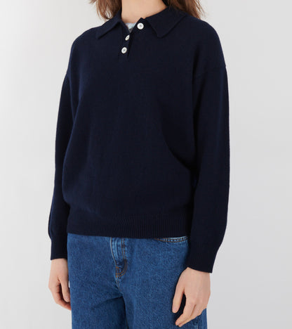 Edith Polo Shirt Navy